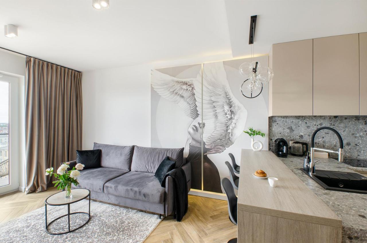 Sky Home- Angel Apartament -Neopolis, Centrum, Parking, Klimatyzacja, Dostep Na Kod Łódź Esterno foto